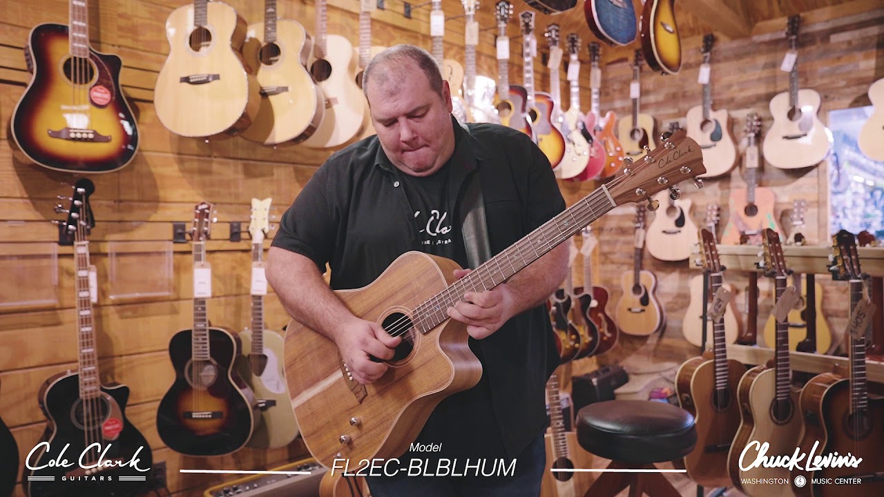 Cole Clark Fat Lady 2 Series - FL2EC-BLBL HUM Model demo