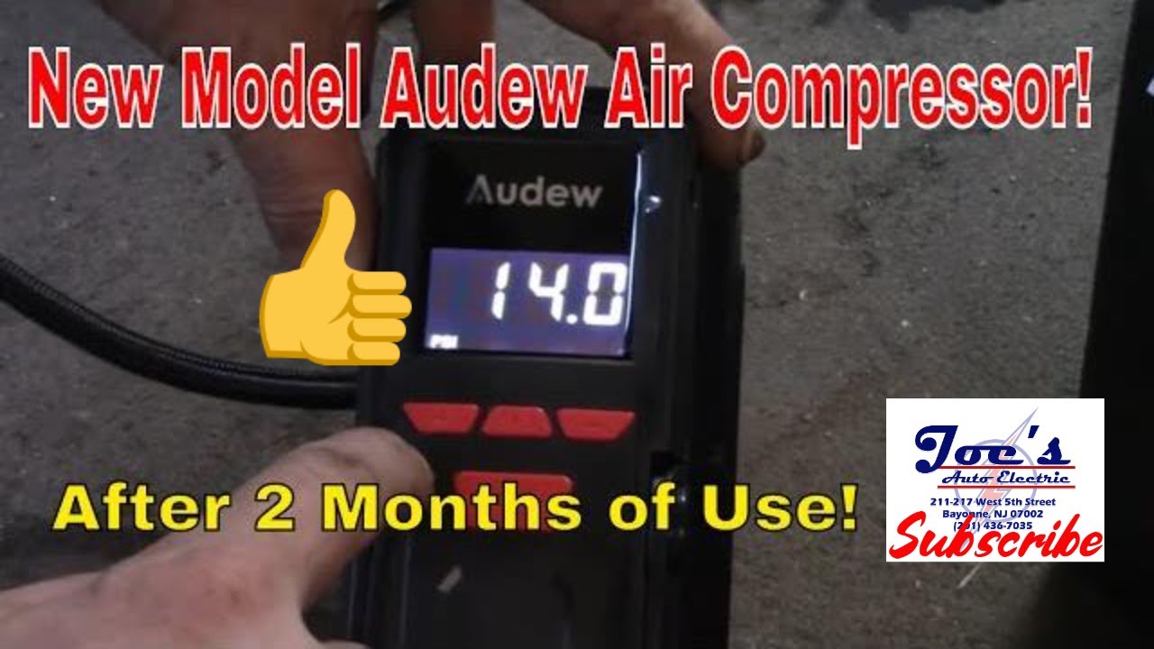 Audew Air Pump (New Model) Tire Inflator
