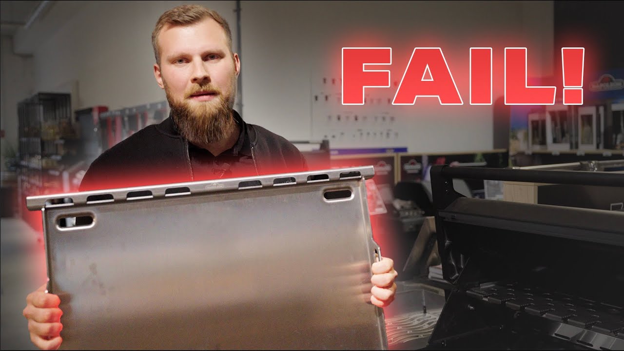 Durchgefallen! Die Napoleon Fullsize Plancha im Test!