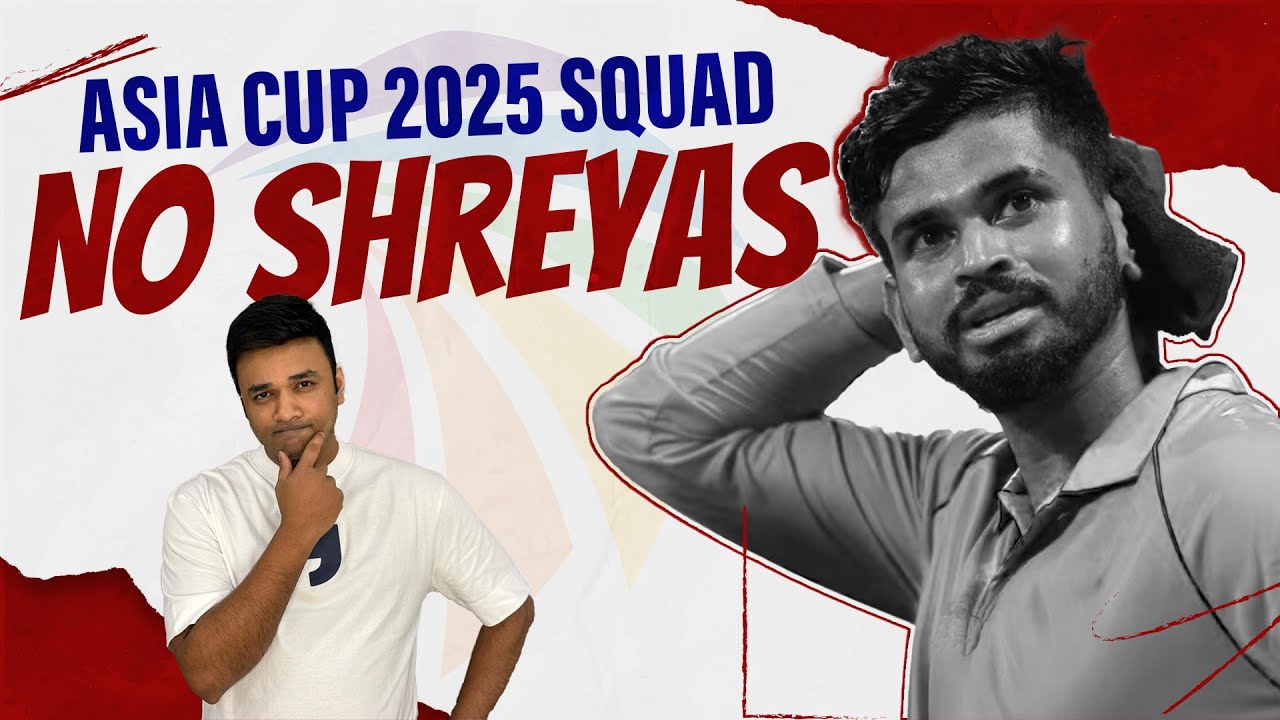 India Asia cup squad  | Gill vice captain || No Iyer No Jaiswal ||Suman Tirumalasetti || 