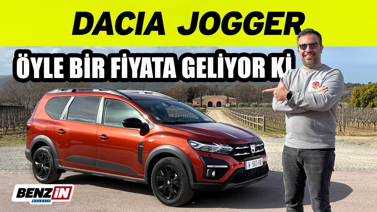 Dacia Jogger test sürüşü 2022 | Öyle bir fiyata geliyor ki...