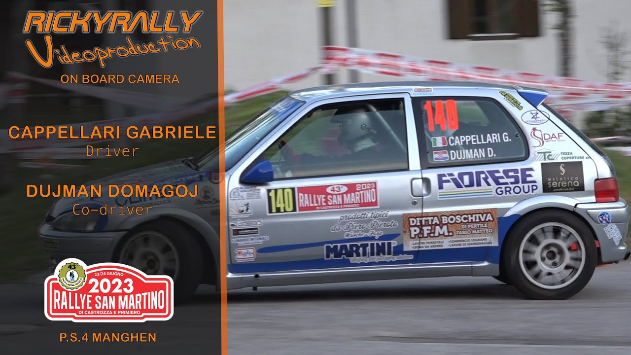 OBC CAPPELLARI - DUJMAN // 43° Rallye San Martino di Castrozza e Primiero 2023 // P.S.4 Manghen