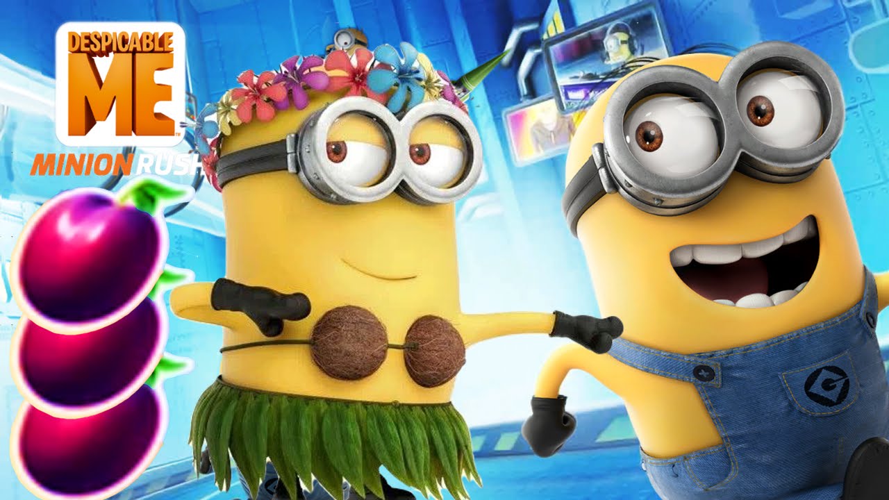 MINION BEACH ALL 3 CHERRIES - Minion Rush New Area - Minion Rush Levels 11 - 14