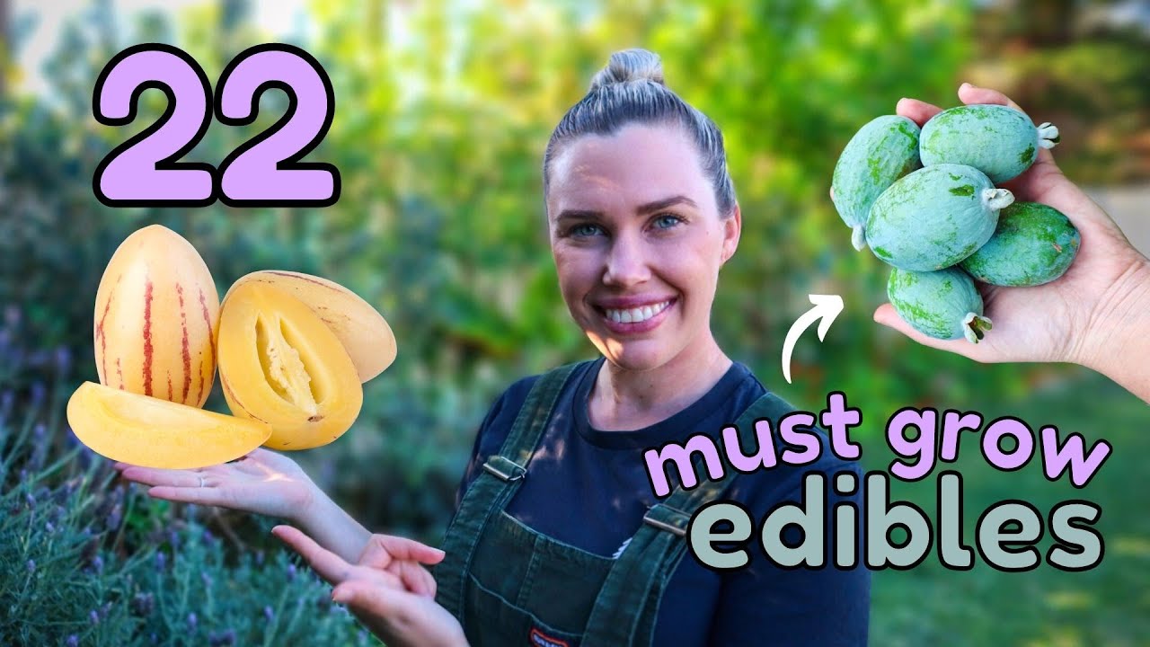 22 Edible Perennial Plants for Abundant Edible Gardens 🍏