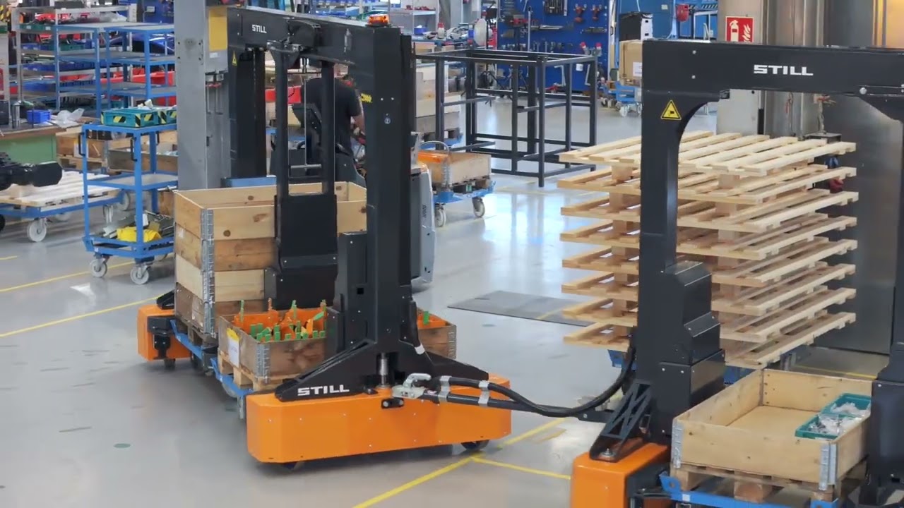 PE-frame for the transport of 2x 1200x800mm trolleys