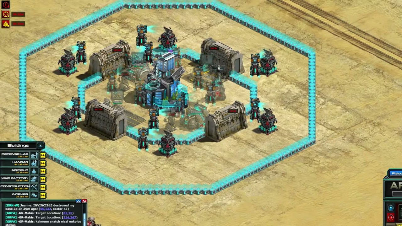 War Commander - Base Design