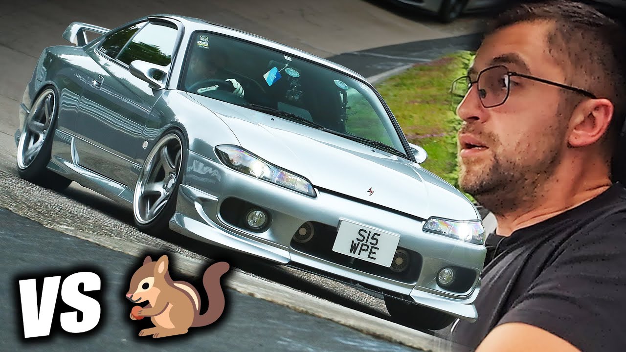 How Did He Survive?! Nissan S15 vs. Nürburgring Squirrel