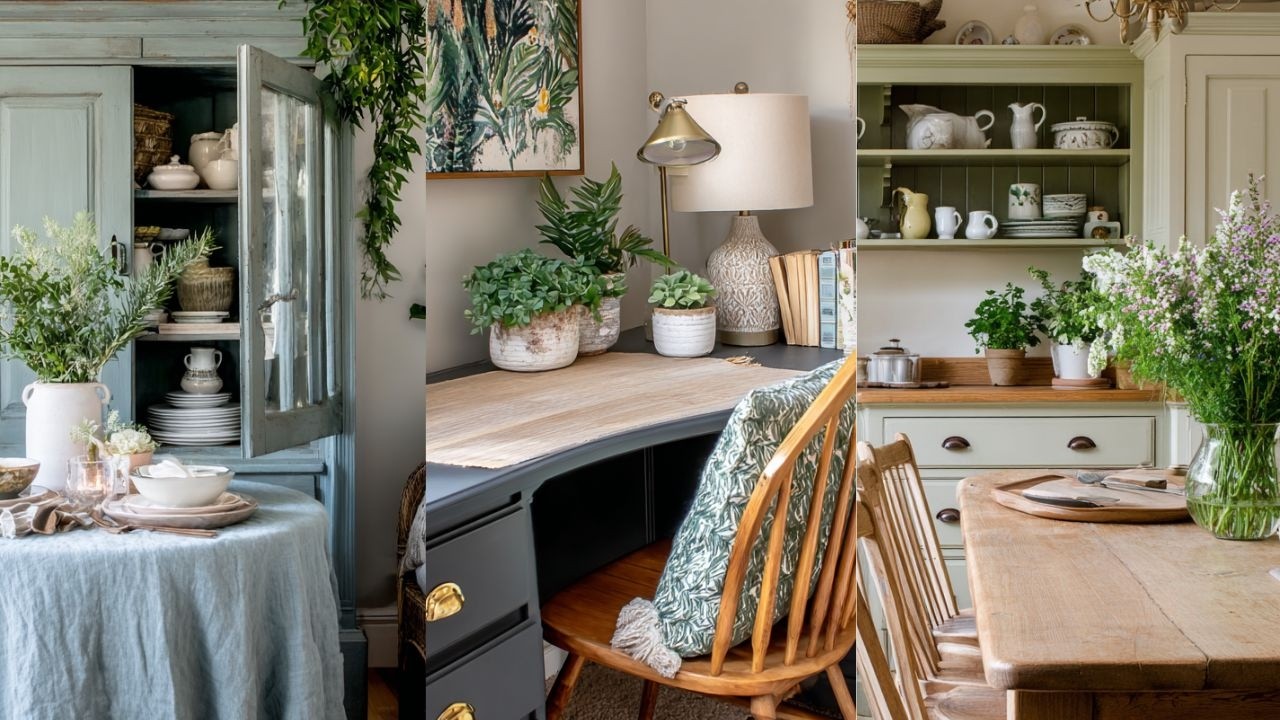 Upcycled Home Decor Ideas That Feel New Again | Cozy, Refined & Emotionally Warm Interiors