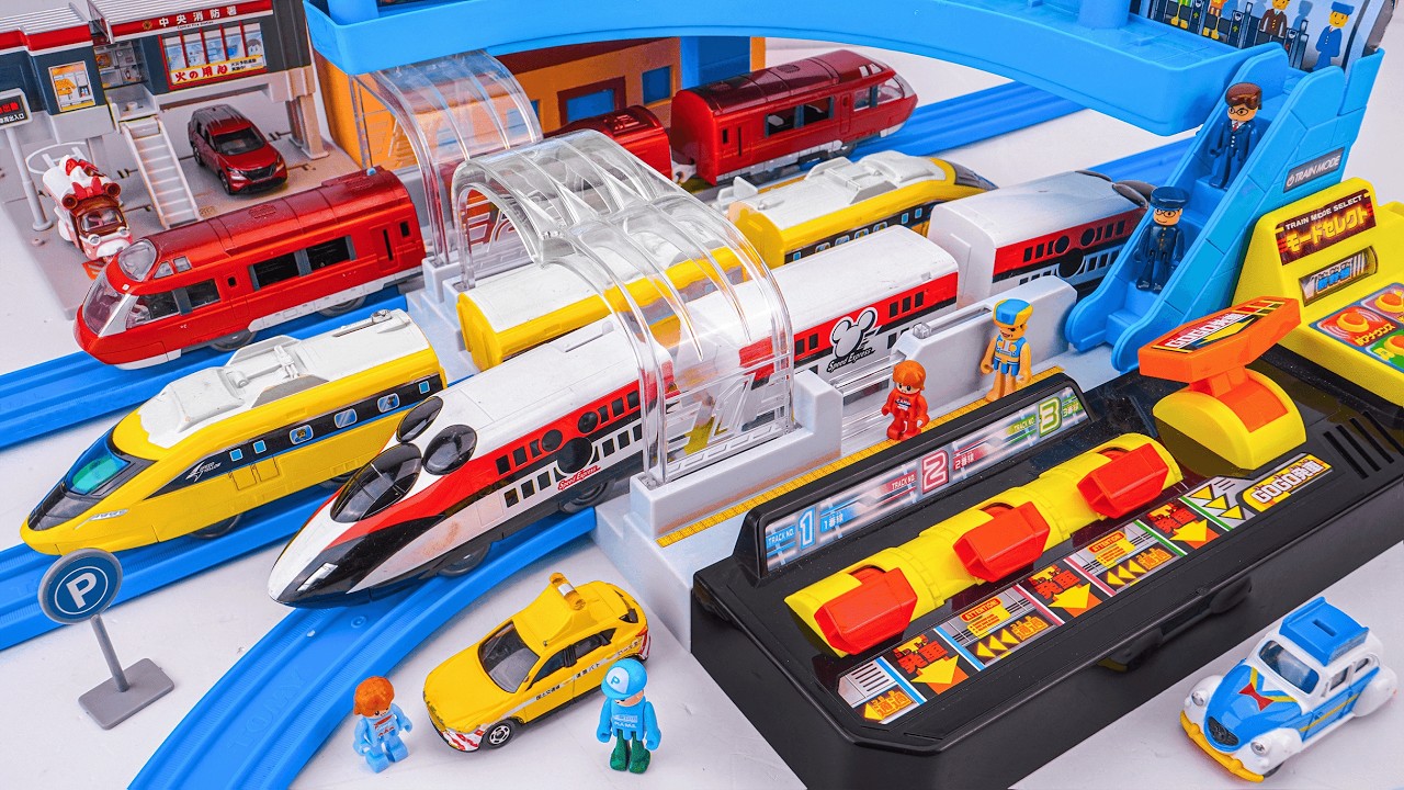 タカラトミー プラレール 新幹線シティタウン | タカラトミー トミカシティタウン 2スピードアクションハイウェイステーション