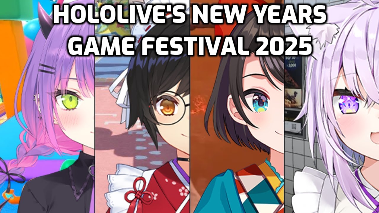 HOLOLIVE'S 2025 NEW YEARS GAME FESTIVAL