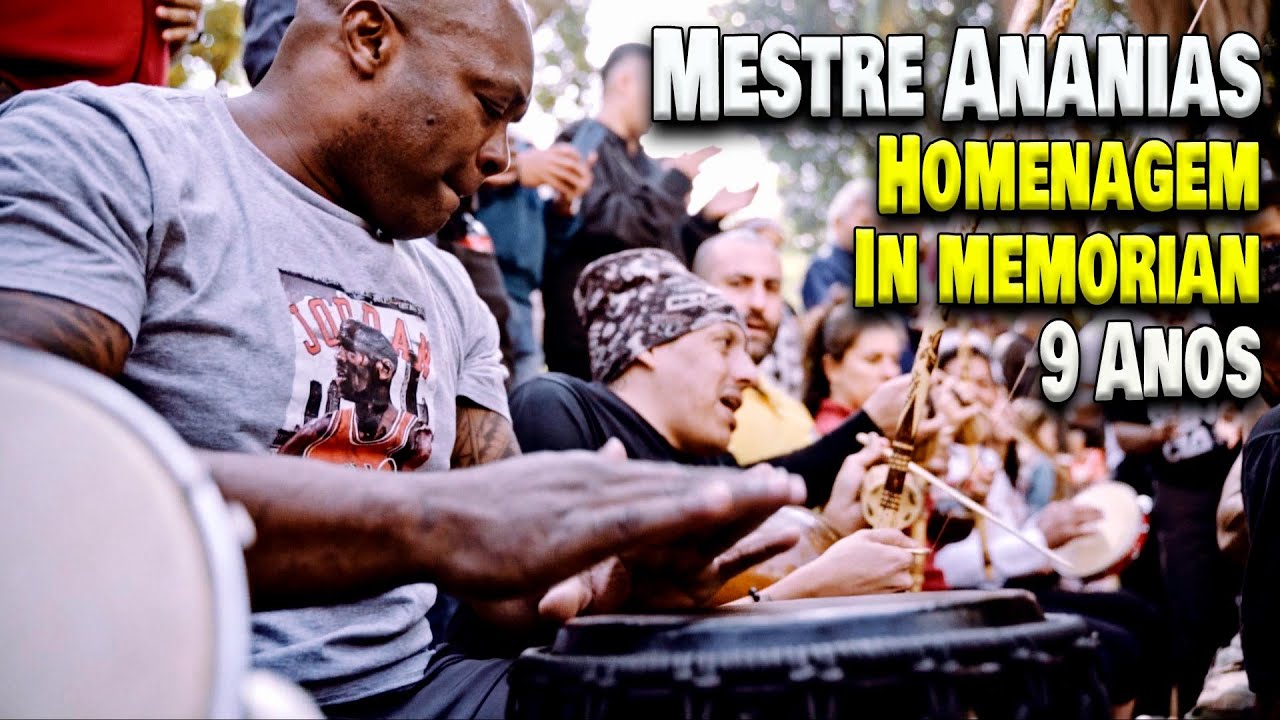CAPOEIRA 9 Anos In Memorian, Homenagem ao MESTRE ANANIAS na Roda Praça da República 20 Julho 2025