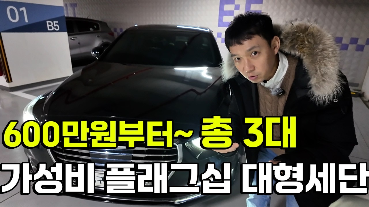 신차값 1/10토막 난 대형세단 이 가격이 정말 정상일까? 딜러도 의심하는 미친 가성비 3대