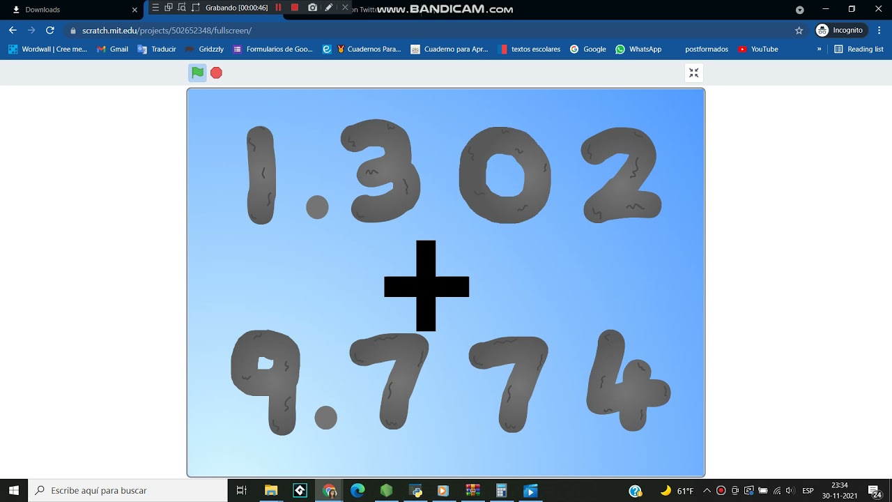 Numberblocks: four digit addinator x0.001