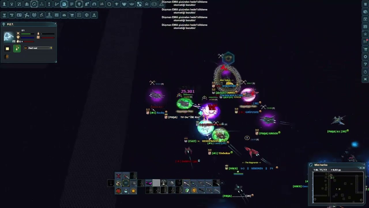 Darkorbit TR2-3 ORGAZM GECESİ :) #part2 #darkorbit
