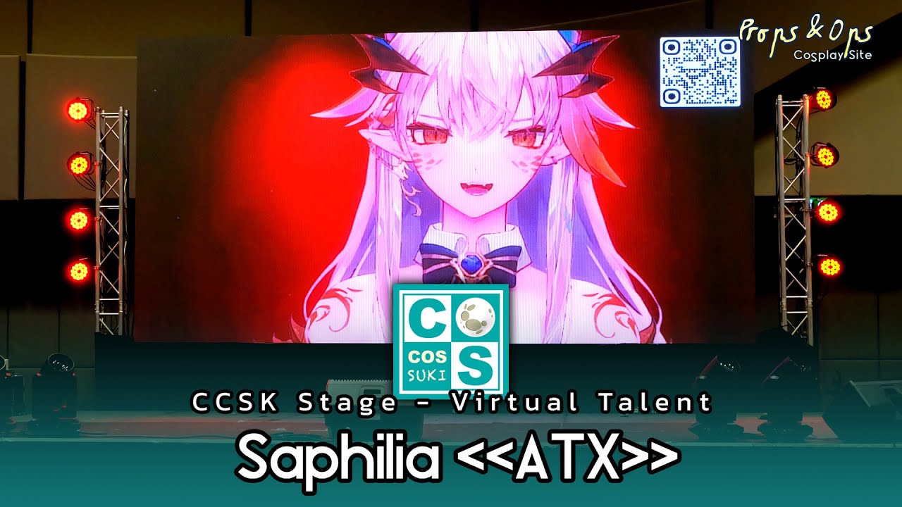 Saphilia《ATX》 | 03 CCSK Stage Vtuber ในงาน CosCos Suki #10 The Conqueror