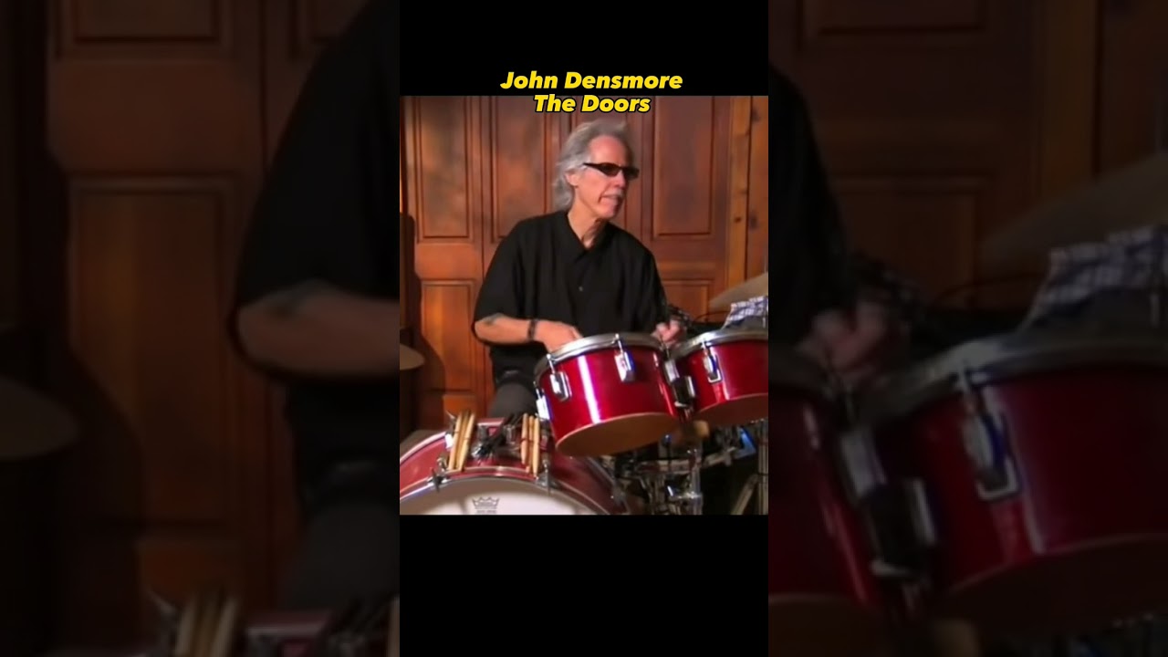 John Densmore of The Doors - Grooving With Some Brushes Instead of Sticks - #thedoors #music #shorts