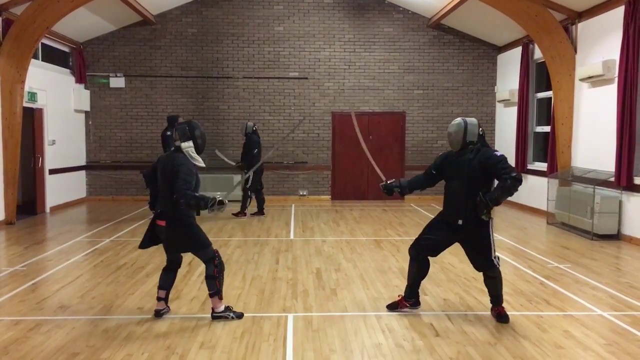 Broadsword vs Sabre Sparring Esther vs Nick