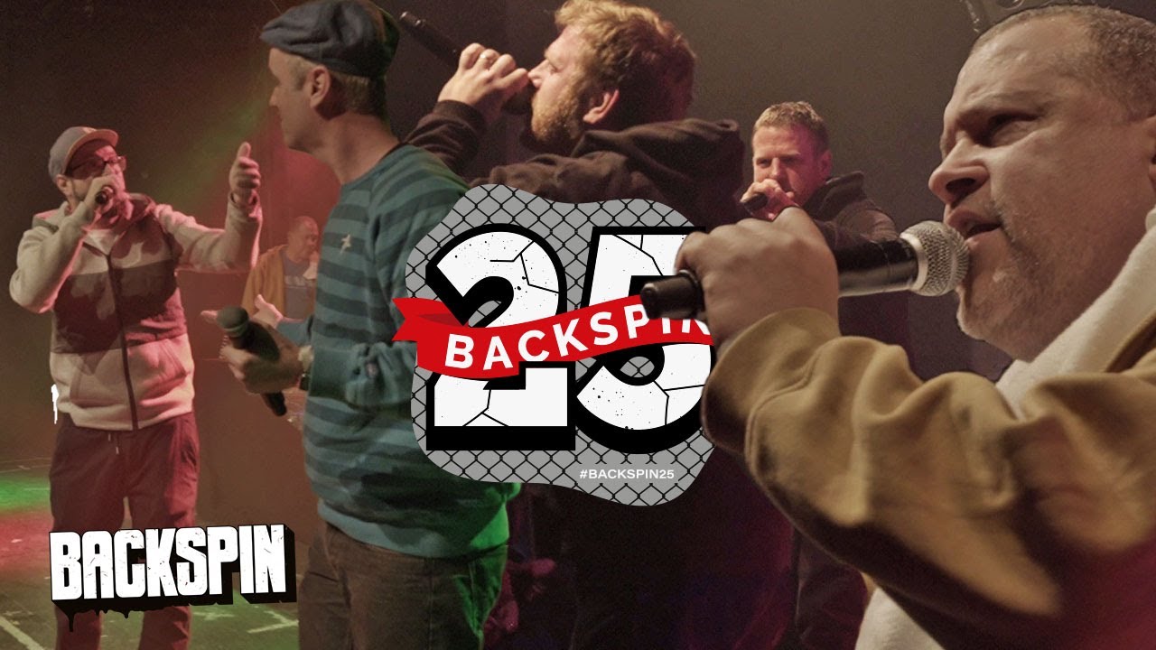 #BACKSPIN25 feiern mit Torch, Toni L, Main Concept, Stieber Twins, Roger und Schu