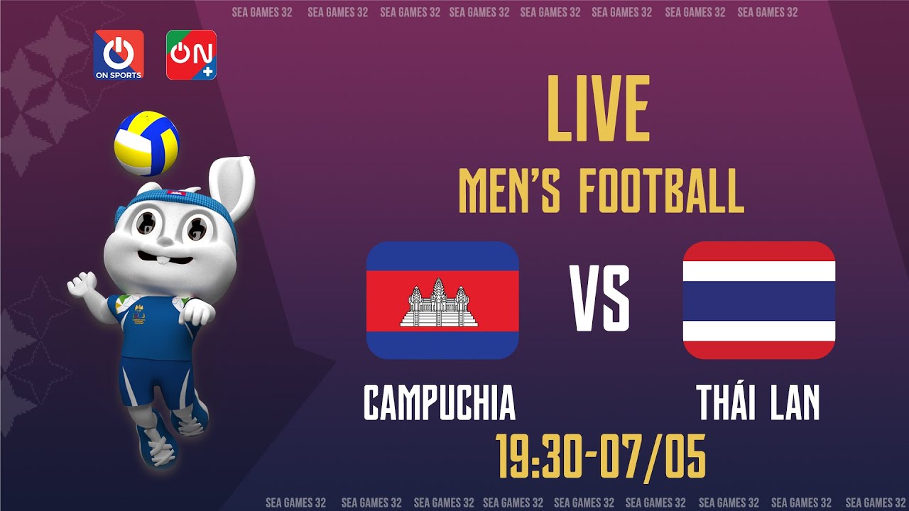 Full Match | Cambodia - Thailand | กัมพูชา-ไทย Semifinal - Men's Football SEA Games 32