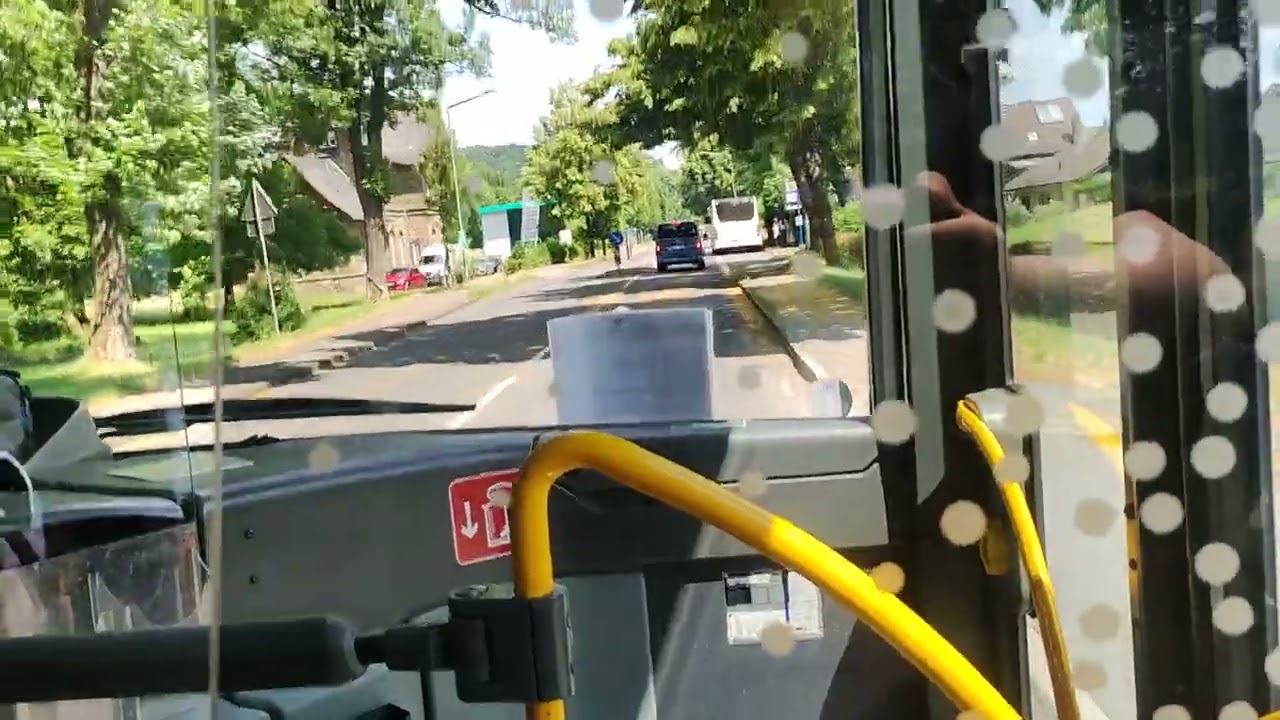 Mitfahrt im Schienenersatzverkehr - Bus von Overath nach Gummersbach - Dieringhausen  am 23. 6. 2023