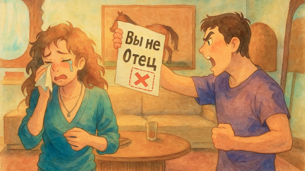 Муж усомнился в отцовстве и сделал тест ДНК, ОН НЕ ОТЕЦ!