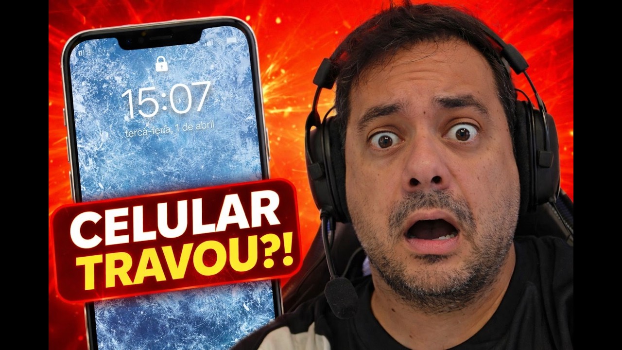Como Destravar Celular com Tela Congelada (Sem Precisar Desligar)