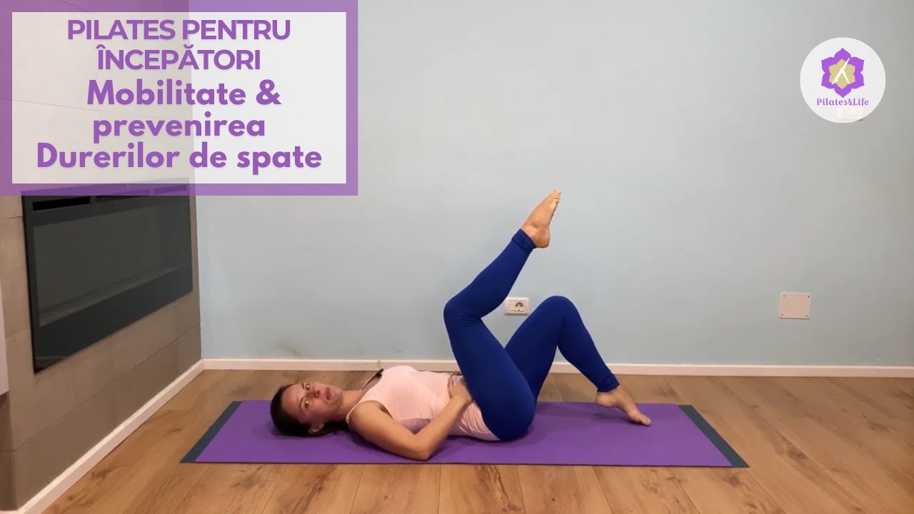 Pilates pentru Începători | Mobilitate & prevenirea durerilor de spate