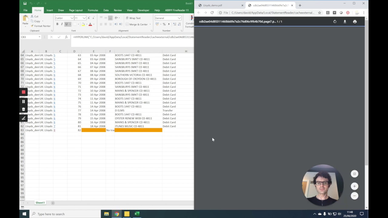 How to Convert Bank Statements to Excel in 3 Steps