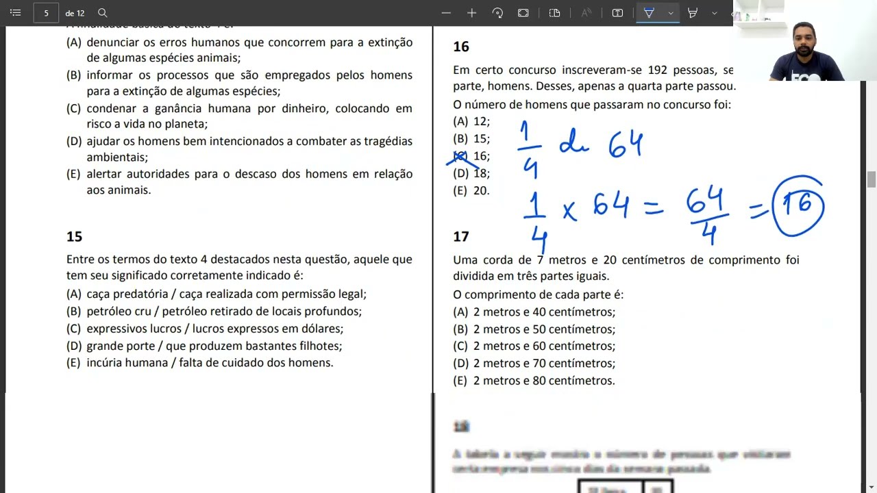 IBGE 2022 (Corre&ccedil;&atilde;o da &uacute;ltima prova) - Recenseador