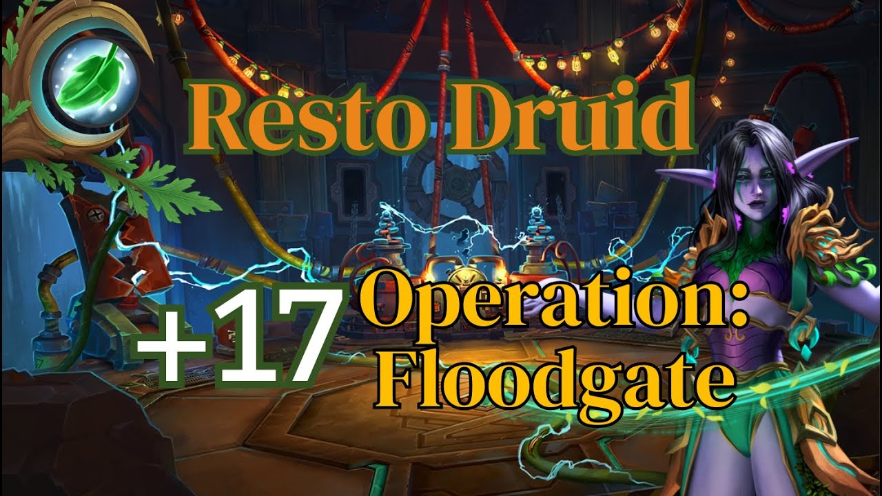 Restoration Druid | Operation: Floodgate +17 | Healer POV | TWW Season 3