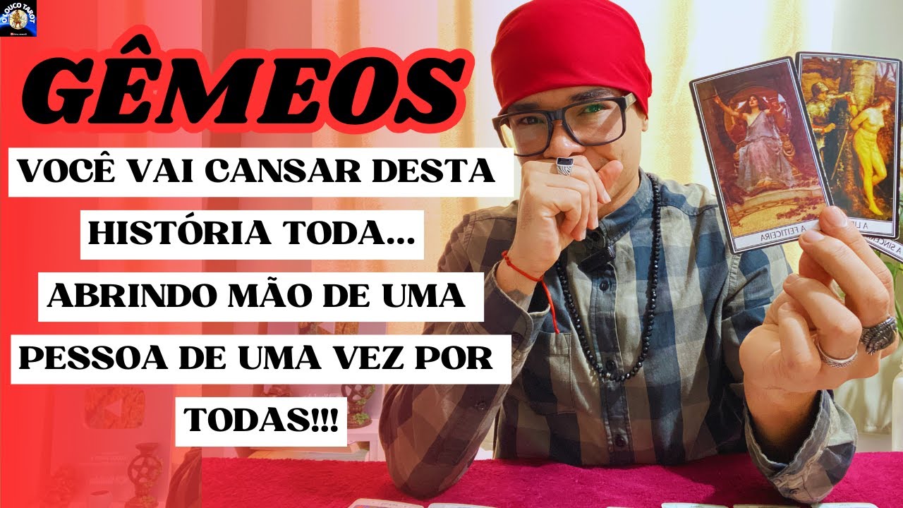 ♊️GÊMEOS VOCÊ VAI CANSAR DESTA HISTÓRIA🥺 ABRINDO MÃO DE UMA PESSOA DE UMA VEZ POR TODAS 🕯️