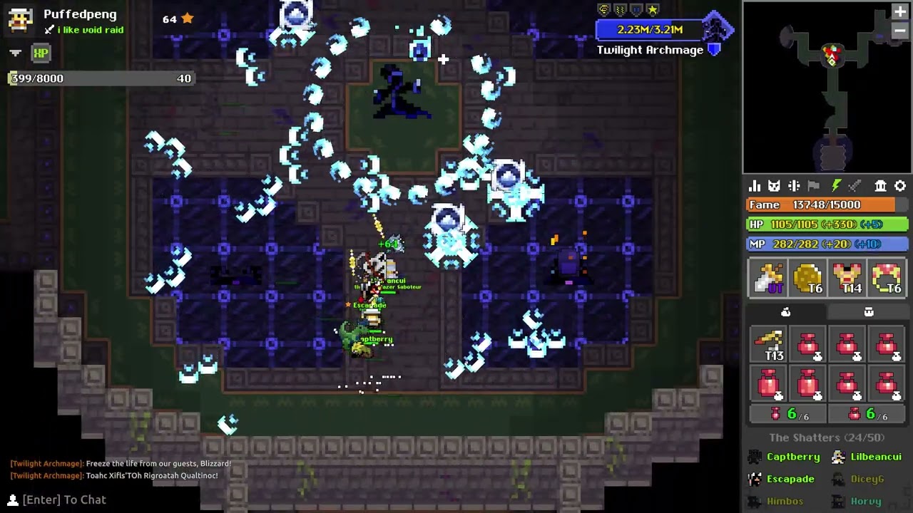 Very sadge unavoidable rotmg death