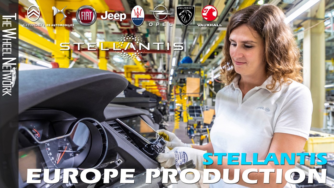 Stellantis Production in Europe &ndash; Italy, France, Germany, Spain, Poland and England