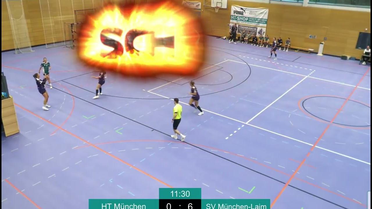 🔥 Spiel-Zusammenschnitt | LaimerFirstLadies vs. HT München 🔥