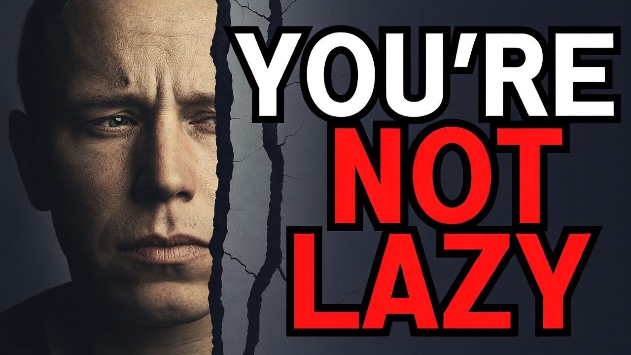 You’re Not Lazy — You’re Avoiding Something | 5 Minute Motivation