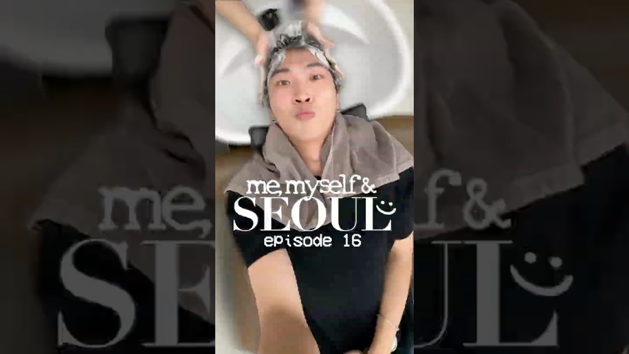 GETTING MY HAIRCUT IN KOREA‼️🇰🇷 #korea #koreahair #koreahairsalon