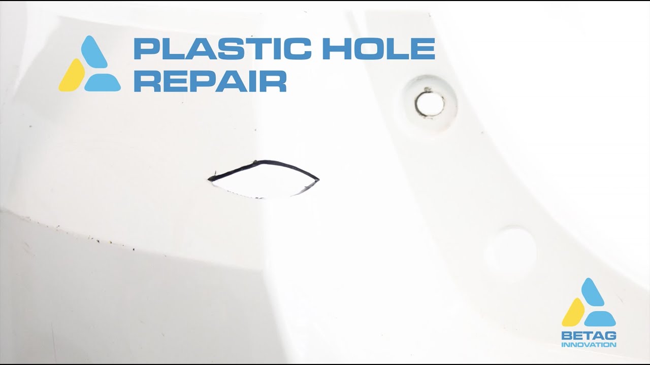 Plastic Repair - How To Repair a Hole