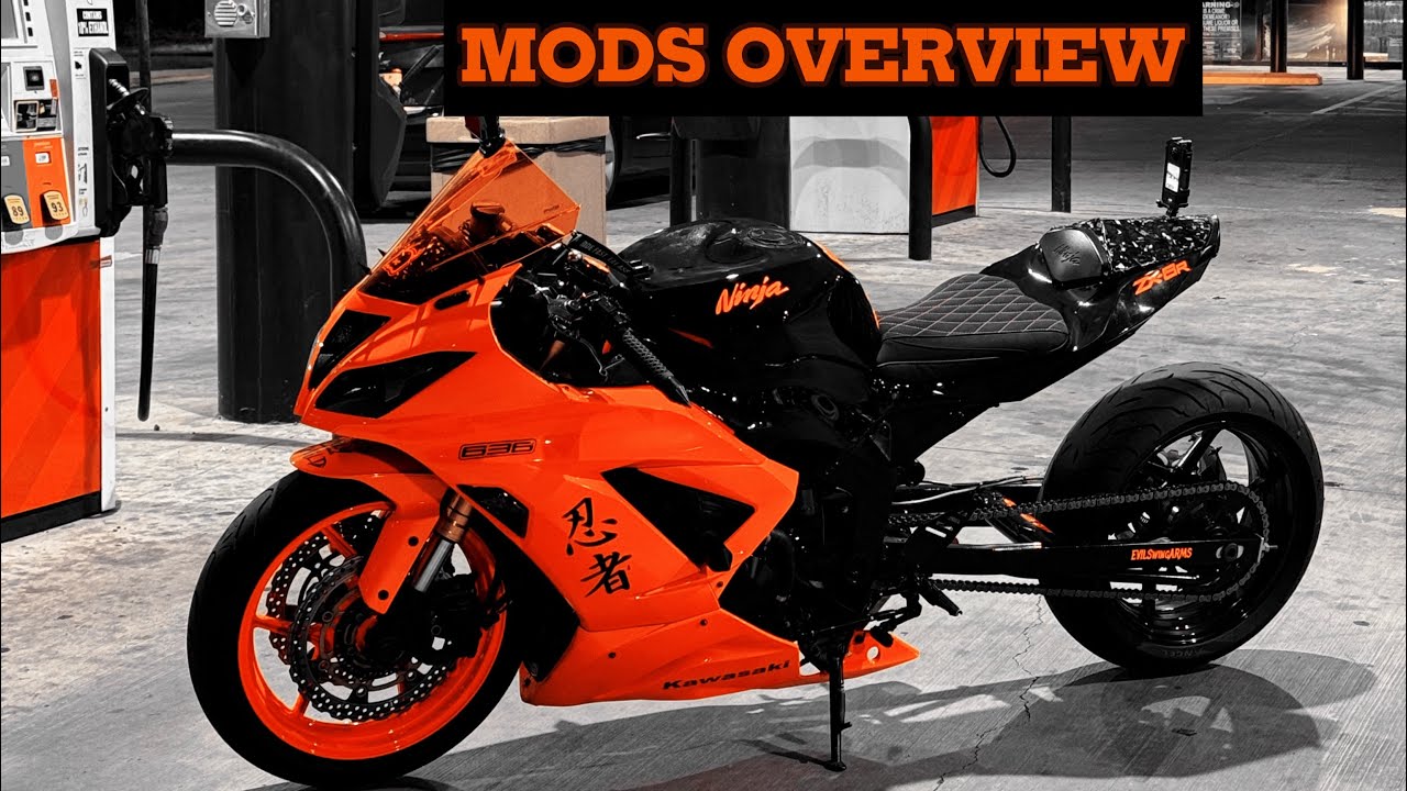 Custom 2013 Kawasaki Ninja zx-636 walk around