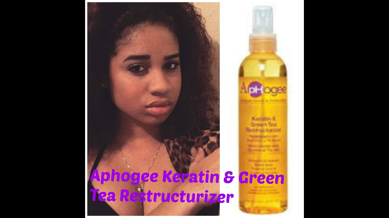 Aphogee Keratin & Green Tea Restructurizer Demo/Review