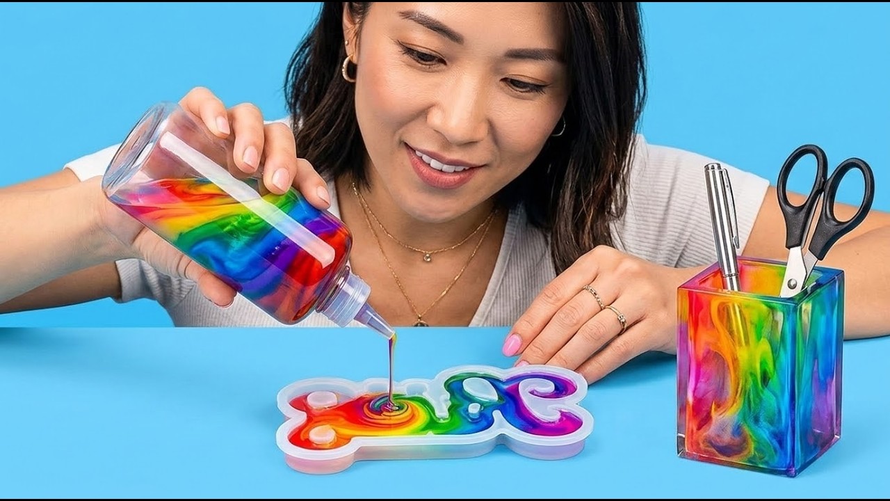 ユニークなエポキシアートハック！おもしろくてクリエイティブなペーパークラフトDIY 123 GO! GOLDによるクラフト好きのための提案
