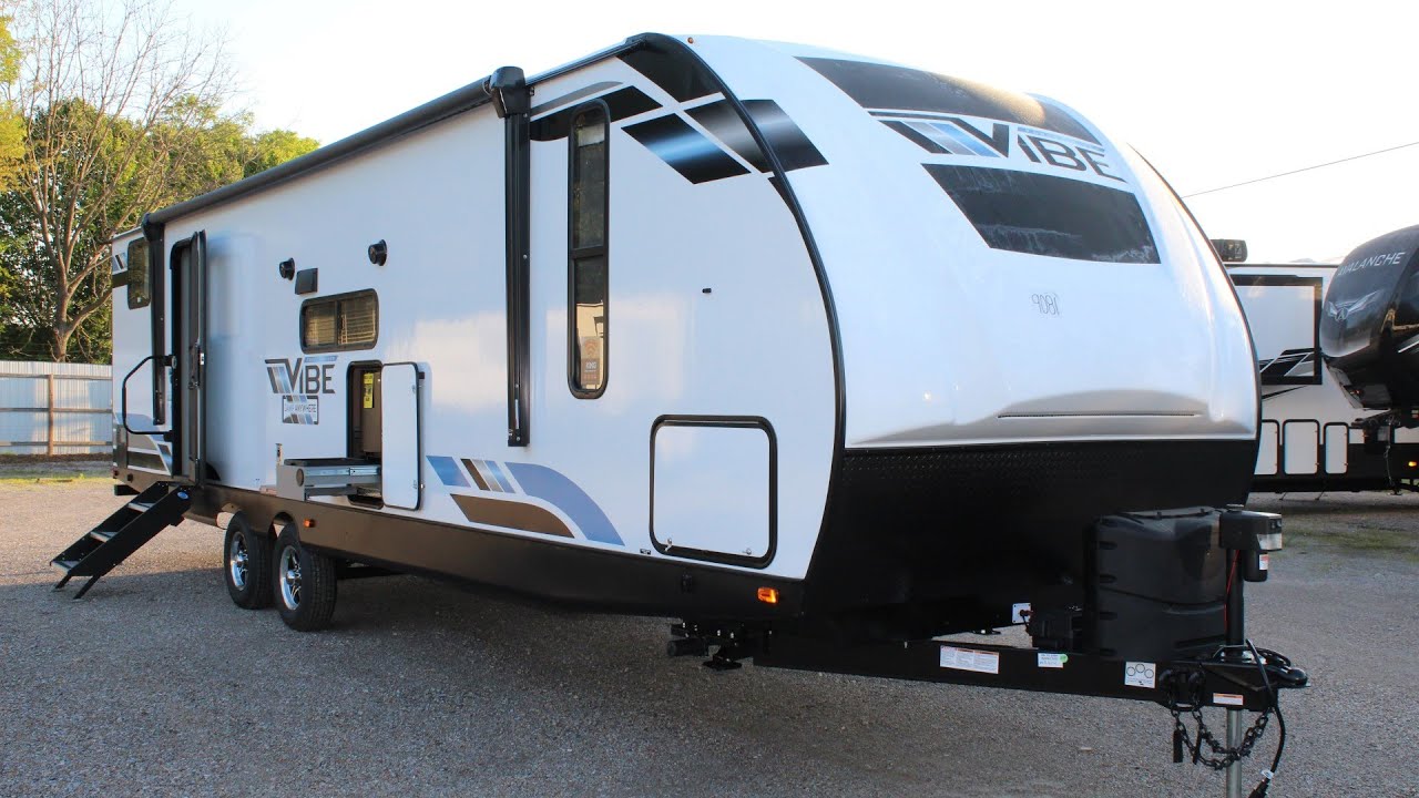Best Selling Bunkhouse Travel Trailer - 2021 Forest River Vibe 28BH - With Solar