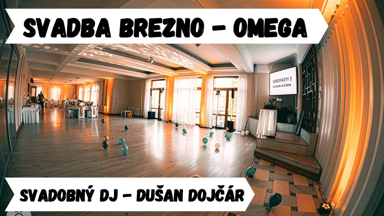DJ na svadbu - Reštaurácia OMEGA Brezno