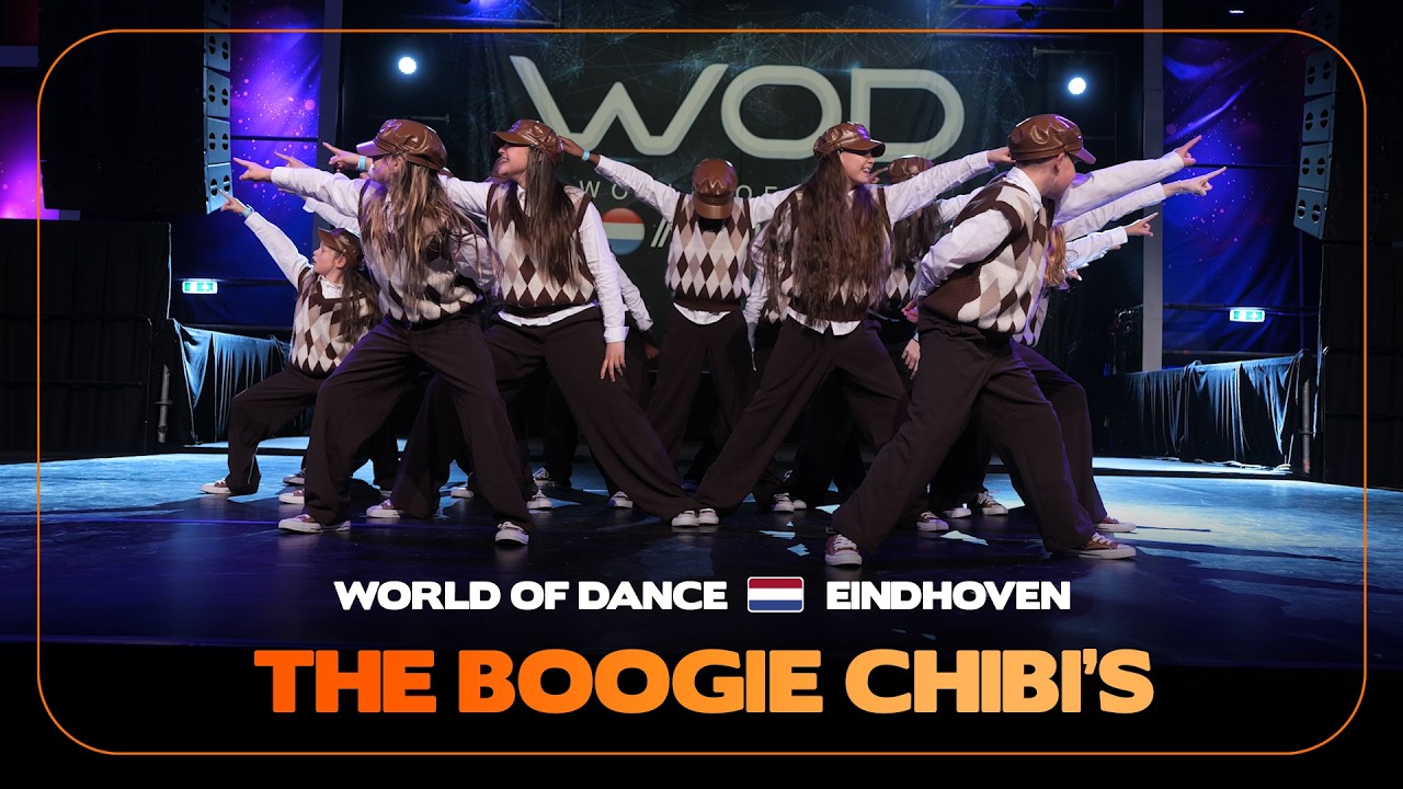 THE BOOGIE CHIBI'S | 1-е место в командном зачете среди юниоров, дивизион B | World of Dance Eind...