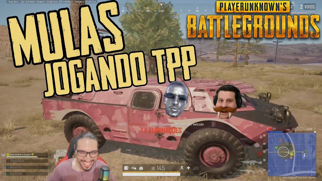 A MELHOR PLAY TPP DAS MULAS NO PUBG!!