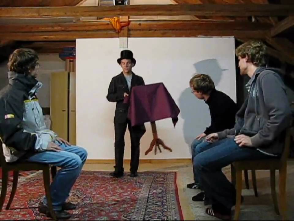 Der schwebende Tisch - Übung SE