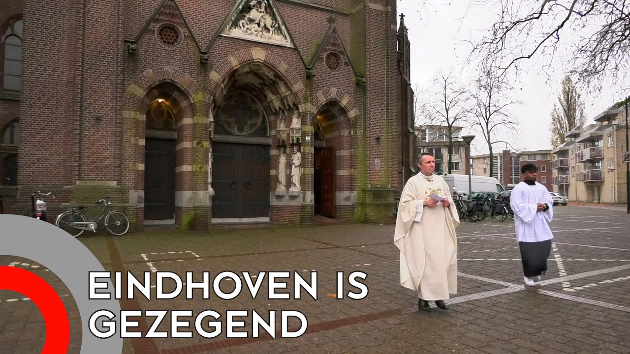 Eindhoven gezegend bij Sint-Joriskerk
