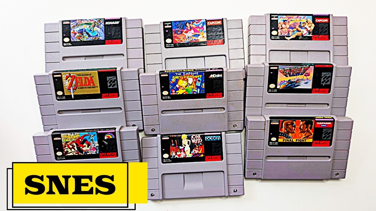 Поповнення класики Super Nintendo. Цінні екземпляри.
