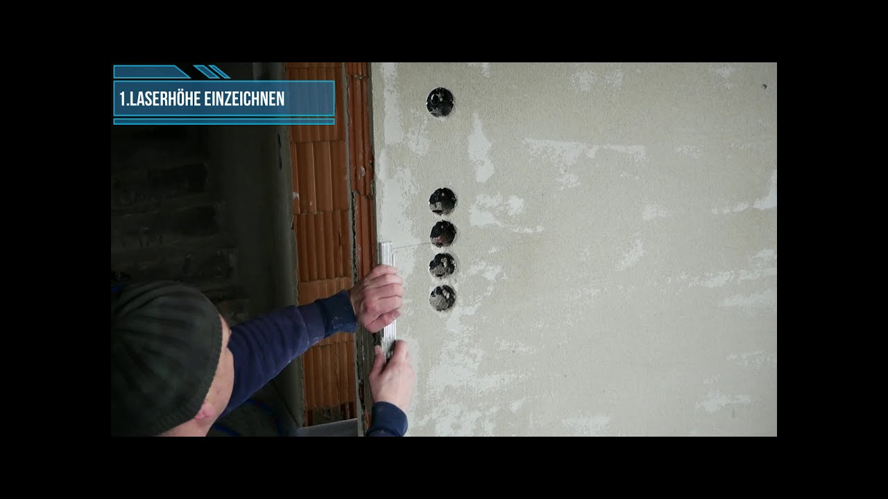Estrich verlegen mit dem Nivellierschwimmer | Fließestrich