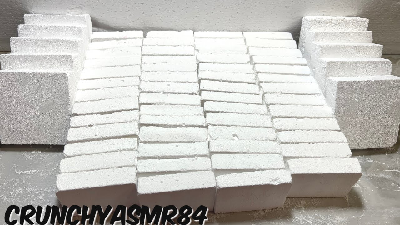 50+ Crispy Powdery Bars & Half Blocks | Oddly Satisfying | ASMR