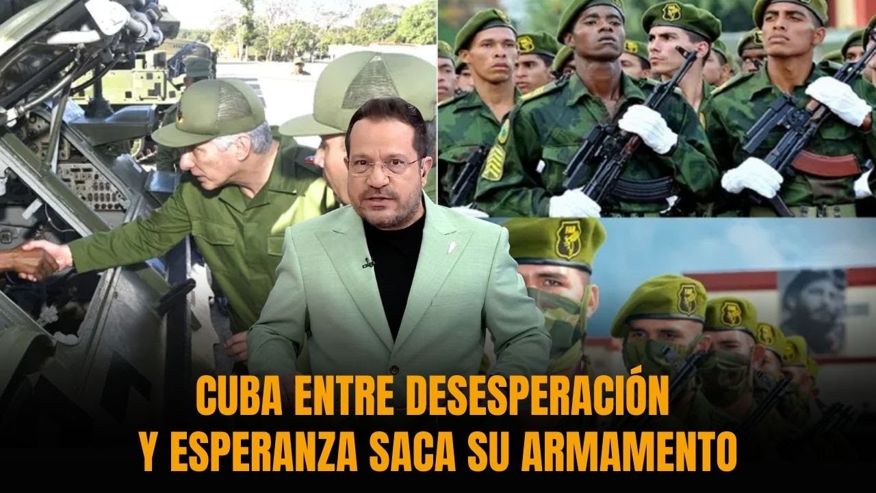 YA VIENE LA INVASIÓN: CUBA ENTRE DESESPERACIÓN Y ESPERANZA SACA SU ARMAMENTO | Sánchez Grass